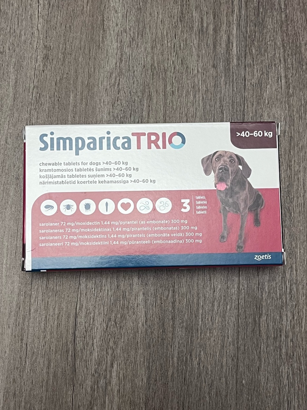 Flea and Tick Control for 88-132 Lbs X Large Dogs
